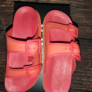 Coach Lucy Rubber Sandals